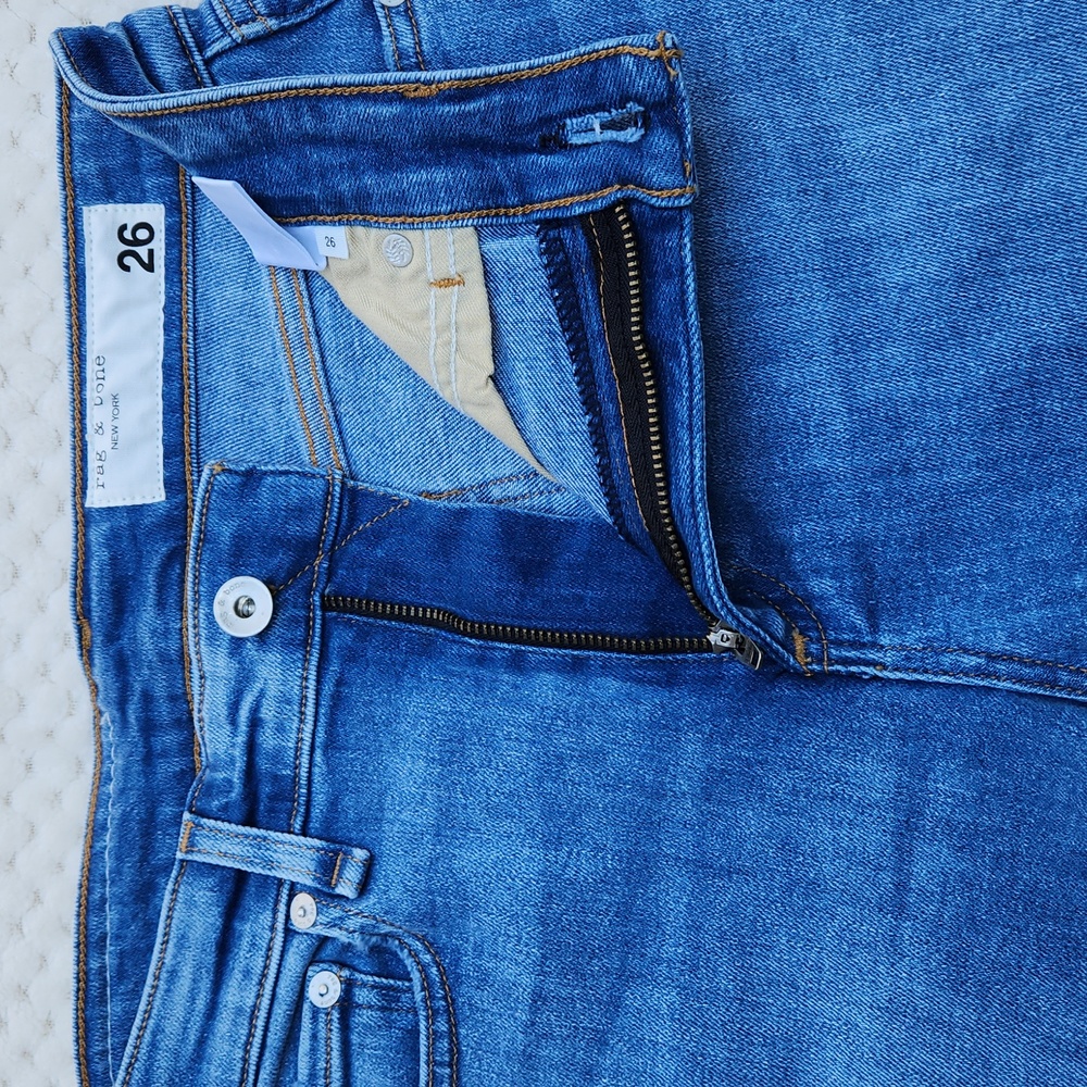 Nwt rag & bone Nina High Rise Denim Shorts - Picture 8 of 16